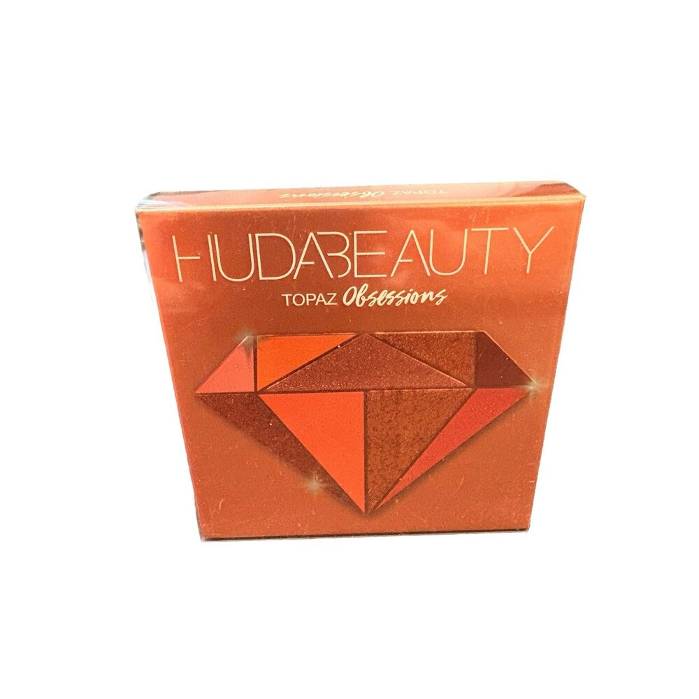 HUDA BEAUTY ~ Topaz Obsessions Eyeshadow Palette 9 Shades ~ New ~ Discontinued